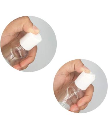 Ainkou 5pcs 100ml Clear Plastic Bottles Transparent Empty Bottles Refillable Bottles Travel Bottles Set for Travel or Cosmetic with 2pcs Small Funnels - Buy Online on SooperMarket.com