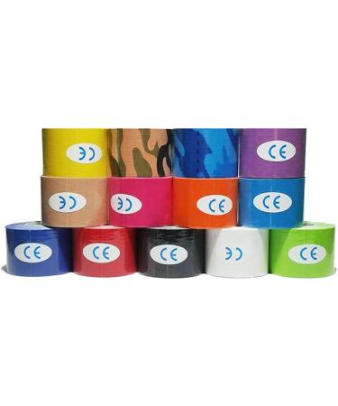 1 roll white kinematics muscle tape elastic cotton tape - Buy Online on SooperMarket.com