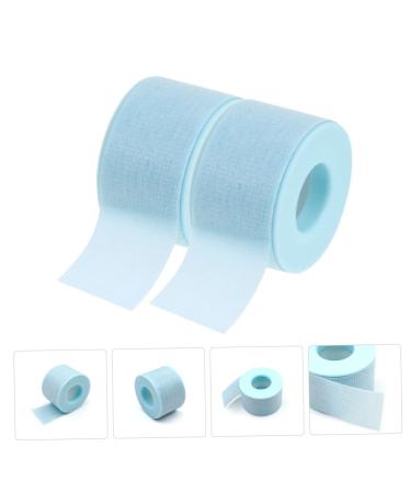 FRCOLOR Silicone Gel Band Tape - 8 Rolls Adhesive Eyelash Extension Tape Non-Woven Fabric Sky Blue - Perfect for Lash Supplies & Eyelash Applications - Buy Online on SooperMarket.com
