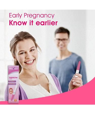 Preview Early Result Pregnancy Test Kit 2 Count -6 Days Sonner Extra Sensitive HCG Urine at Home Test 1 count (Pack of 2) - Buy Online on SooperMarket.com