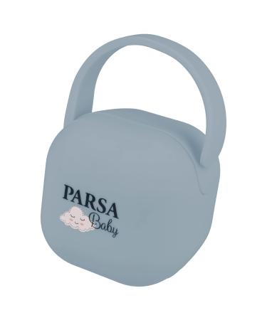 Parsa baby pacifier box blue