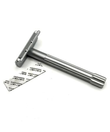 Buy Parker Safety Razor SOLOEDGE - Magnetic Single Edge Razor with 100 Blades for a Smooth Comfortable Shave | International Shipping Available - Buy Online on SooperMarket.com