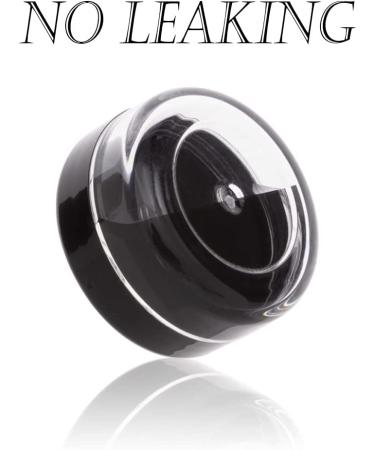 ZEJIA 10pcs Sample Containers | Cosmetic Jars with Screw Lids | 5 Sizes 3, 5, 10, 15, 20 Gram | BPA Free Makeup Sample Containers | Includes Labels and Spatula | 10pcs-Black - Buy Online on SooperMarket.com
