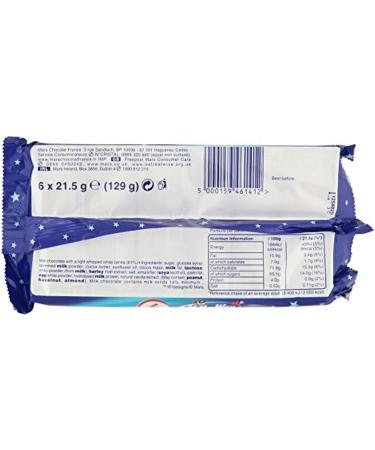 The Original Milk Chocolate Nougat Bar - Milky Way Fun Size Milk Chocolate Bars 6 Mini Milk Chocolate Bars 21.5g - Buy Online on SooperMarket.com