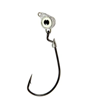 Z-MAN Texas Eye Jigheads 3 Pack Glow, 3/16 Oz.