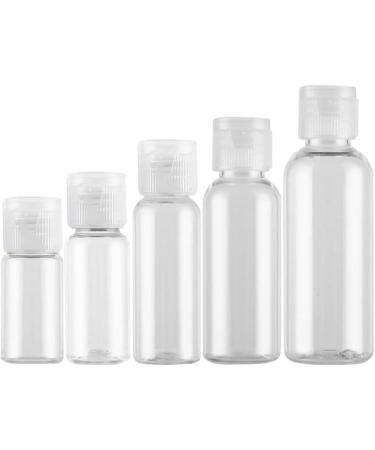 12PCS 20ml/0.67oz Empty Clear Plastic Sample Bottle Travel Container Jar Pot Vial with Flip Lid Perfect for Makeup Emollient Water Shower Gel Emulsion Liquid Comestic Containers (20ml/0.67oz) - Buy Online on SooperMarket.com