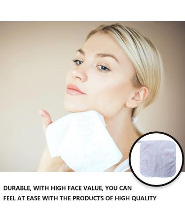 Dajidafu 10 Pieces Face Cleaning Cloth Reusable Washable Replacement Solid Color Hanging Girls Makeup Cosmetic Remover Pad Pink - Buy Online on SooperMarket.com