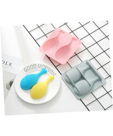 MAGICLULU 2pcs Chocolate Silicone Molds Sugar Molds Silicone Baking Mold Fried Chicken Mold Mini Cake Pans Chocolate Molds Demould Pudding Mold Mold Cupcake Mold Fudge Drumstick - Buy Online on SooperMarket.com