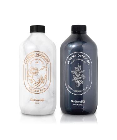 The Consensus Ultra Concentrated Laundry Detergent 950ml Vanilla & Rose