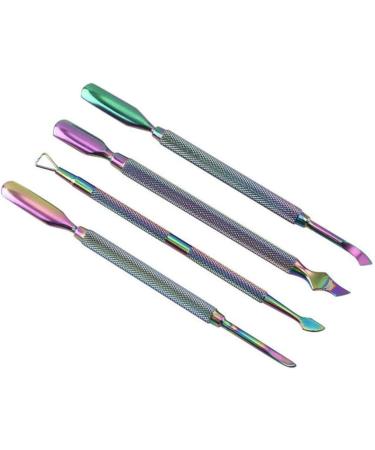 Mikinona 1 Nail Art Accessories Cuticle Remover Tool Steel Cuticle Remover Spoon Nail Cleaner Pedicure Kit Nail Cuticle Pusher Nail Tool Pedicure Tools Cuticle Scraper Nail Care Kit - Buy Online on SooperMarket.com