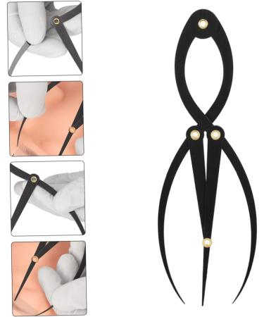 Gogogmee Metal Eyebrow Ruler Eyebrow Tools Stainless Steel Ruler for Eyebrow Positioning Ruler Curve - Buy Online on SooperMarket.com