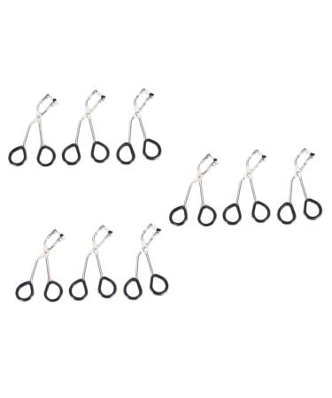 9 Sets Silicone Eyelash Curler Eyelash Clip Fake Eyelash Clamp Fake Eyelash Supply Cosmetic Tool Lash Curling Clips Eyelash Makeup Tools Makeup Supplies Eyelash Tool Curling Tools