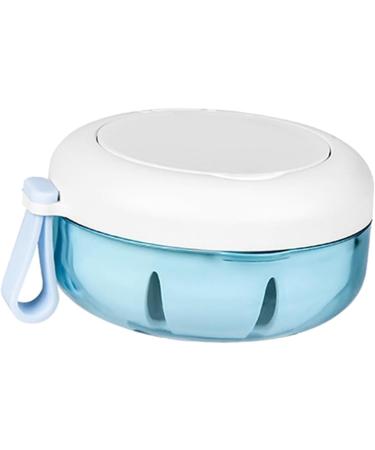 Folpus Tooth Storage Box - Portable Denture Bath for Travel & Cleaning | Organize Your Artificial Teeth - Buy Online on SooperMarket.com