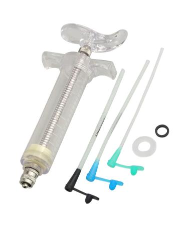LILYS PET Young Birds Feeding Syringe,Plastic and Perspex Material,Used for Feeding Milk for Young Birds or Feeding Medicine for Sick Birds  20ml and 2+2.5+3mm Hose