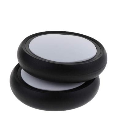 Buggy Wheel Pair - 360-Degree Flexible Stroller Accessories for Yoyo & Vovo - Robust Rubber Front & Back Wheels - Buy Online on SooperMarket.com