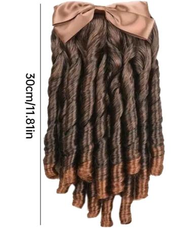 Liummrcy. Hair Extensions Ponytail Hairpiece with Bow Spiral Curl Synthetic Historical Colonial Lady Costume Wig. - Buy Online on SooperMarket.com