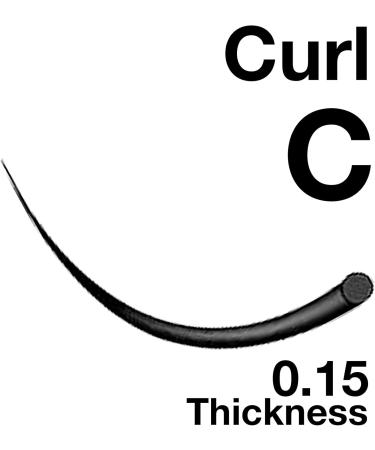 EMILYSTORES Eyelash Extensions - 0.15mm Thickness C Curl Mixed 8-14mm Length | Natural Volume Individual Lash Extensions - Buy Online on SooperMarket.com