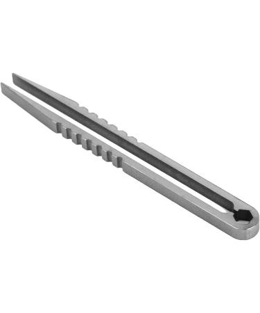 MUNEFE Tweezers Mini Tweezers Portable Tweezers Suitable for Outdoor Survival Camping and Traveling(Color) Natural Color - Buy Online on SooperMarket.com