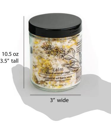 Hemlock Park Natural Essential Oil Bath Soak | Soothing Mineral Sea Salt and Botanicals | Detox & Calm 2 Jar Set - Buy Online on SooperMarket.com