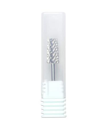 Pana 3/32 Tapered Barrel Carbide Nail Bit for Electric Dremel Drill Machine - Coarse Silver Grit | Manicure, Pedicure, Nail Art Design & Cuticle Care - Buy Online on SooperMarket.com