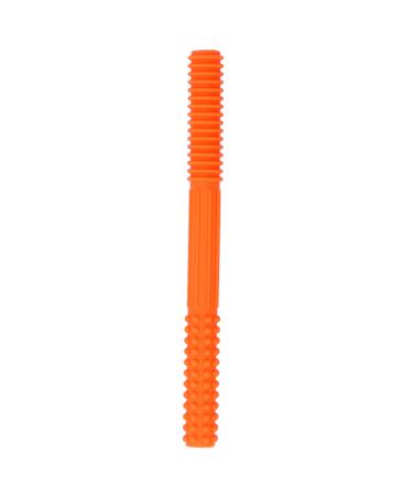 Hollow Bite Tube Bite Tube Bright Color for Home (Orange)