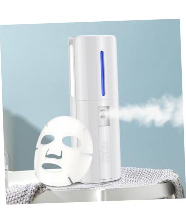 Baluue 1pc Hydrating Instrument Steamer for Facial Portable Humidifier Portable White Abs - Buy Online on SooperMarket.com