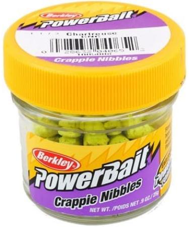 Chartreuse Berkley Powerbait Crappie Nibbles - Powerful Attractant for Crappie Fishing - Buy Online on SooperMarket.com
