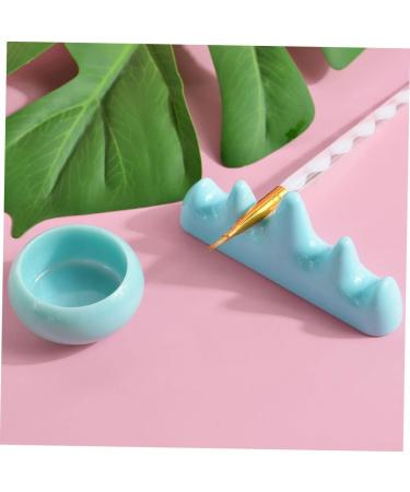 minkissy 5 Sets Nail Art Brush Cup Manicure Bowl Chinese Bask Cups Make up Pen Holder Plastic - Buy Online on SooperMarket.com