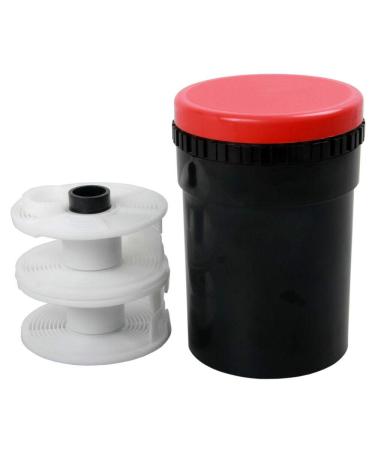 Ultra Universal Plastic Daylight Film Developing Tank for Film Sizes, 135 35mm, 120 and 220 Darkroom Kit Processing Equipment