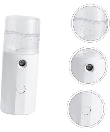 BELLIFFY 1pc Hydrating Instrument Mini Mister Electric Mist Sprayer Face Steamer Cool Facial Mister White Abs - Buy Online on SooperMarket.com