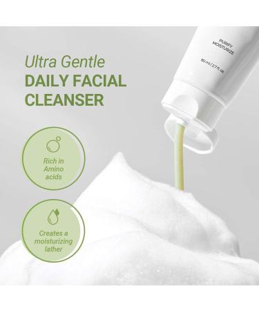 Beplain Greenful pH-Balanced Cleansing Foam 5.4 fl oz - Gentle Natural Face Wash for Acne Prone Skin - Buy Online on SooperMarket.com