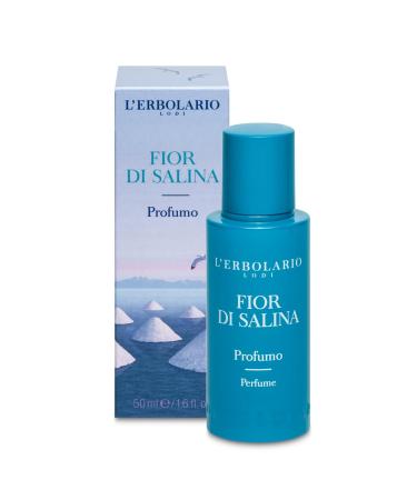 L'Erbolario Fior Di Salina - Citrus Aromatic Fragrance For Women And Men - Launched In 2018 - Citrus And Aromatic Scents Of The Mediterranean Coast - Dermatologically Tested - 1.6 Oz EDP Spray Fior Di Salina 1.6 Ounce (Pack of 1)