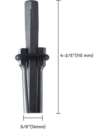 FLK Tech 8 SET 5/8 Plug Wedges & Feather Shims Concrete Rock Stone Splitter Hand Tools 16mm - Buy Online on SooperMarket.com