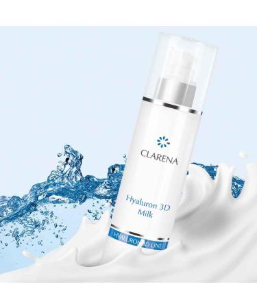 Clarena Hyaluron 3D Ultra Moisturising Cleansing Milk for Make Up Removal 200ml - Buy Online on SooperMarket.com