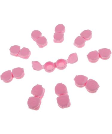 LOVIVER Contact Lens Case Storage Soaking Mini Travel Eyecare Kit R Marked 10 Pcs - Pink as described - Buy Online on SooperMarket.com