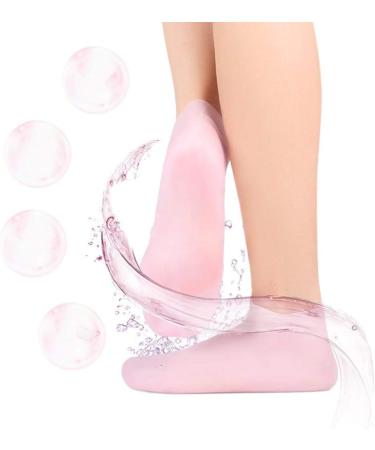 Moisturizing Gel Booties Socks - Hydrating Heel Cuffs for Dry Feet | SEB 41x8x1cm - Buy Online on SooperMarket.com