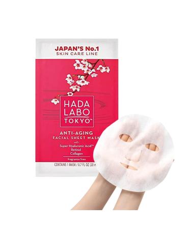 Hada Labo Tokyo Red Anti-Ageing Sheet Mask in Sachet