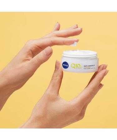 NIVEA Q10 Energy Healthy Glow Face Day Cream (50 ml) | Energising Moisturising Cream for Women with Q10, Vitamin C & E - Buy Online on SooperMarket.com