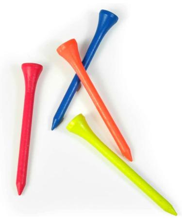 Orlimar Wood Golf Tees - 100 Count, 2-3/4 inches - Multiple Colors and Sizes Available - Buy Online on SooperMarket.com