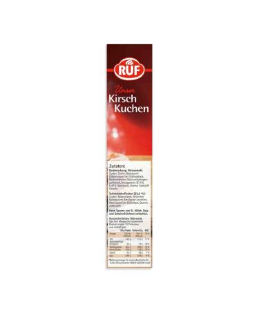 Call Cherry Cake Baking Mix - Juicy Cherry & Pear Cake with Chocolate Flakes | 8-Pack (8 x 435g) | International Shipping Available - Buy Online on SooperMarket.com