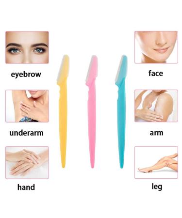 CUHZA 6 Pcs Eyebrow Razor & Face Razor - Best Eyebrow Trimmer & Grooming Shaver for Men & Women - International Shipping Available - Buy Online on SooperMarket.com