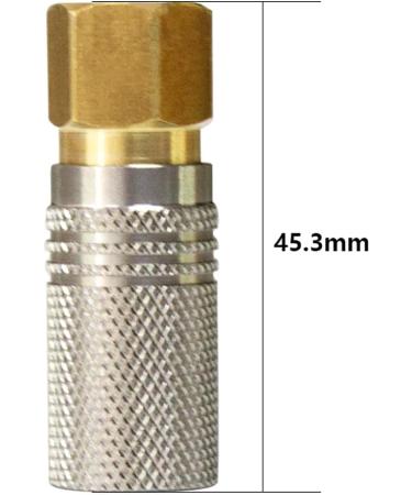 Paintball PCP 1/8" NPT Female Thread Coupler HPA CO2 Air Tank Refill Connector Quick Disconnect Quick Release Adapter Fitting 1/8'' NPT Female - 8mm - Buy Online on SooperMarket.com
