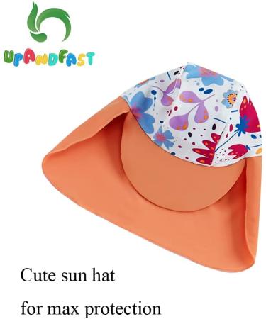 UPF 50+ Sunflower Baby Girls' Swimsuit with Snap Bottom | 18-24 Months - Buy Online on SooperMarket.com
