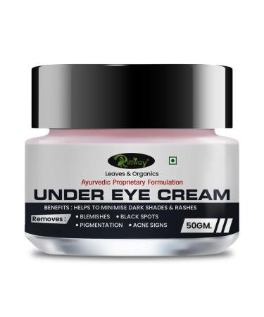 Riffway Under Eye Cream Remove Dark Circles Wrinkles and Fine lines for Women & Men All Herbal Ingredients Dark Circle Cream (No Side Effetcs)