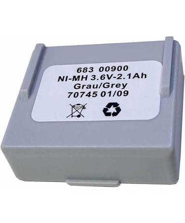 Buy (Pack of 5) 3.6V 68300900 2100mAh Rechargeable Ni-MH Batteries for Crane Remote Controls - International Shipping Available - Buy Online on SooperMarket.com