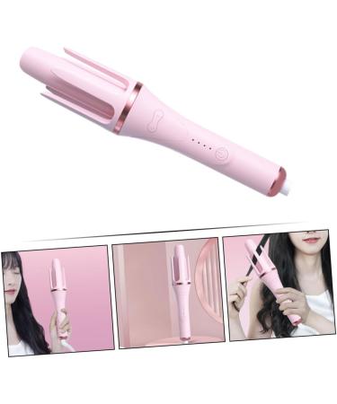 WOONEKY Fully Automatic Hair Curling Iron Hair Rollers Curler Curling Wand Crimper Hair Tool Pink Abs - Buy Online on SooperMarket.com