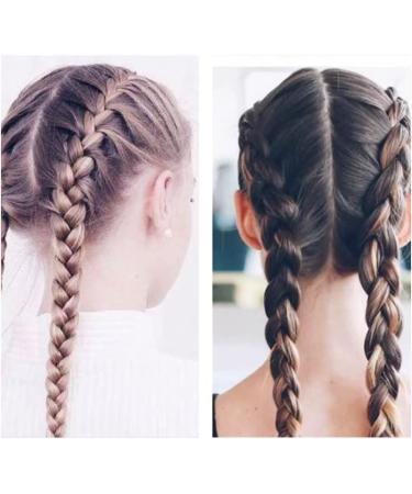8PCS Hair Braiding Tool Ponytail Holders Topsy Tail Kit - French Braid Loop Tool - 4 Colors - Buy Online on SooperMarket.com