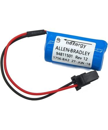 4-Pack 3V 1756-BA2 BR2/3A-AB PLC Battery - 1800mAh Replacement for Allen Bradley - International Shipping Available - Buy Online on SooperMarket.com