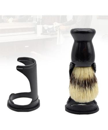 Beard Brush Stand Holder | Plastic Shaving Brush & Razor Tool Organizer for Men | Beauty Tools for Wet & Dry Use - Buy Online on SooperMarket.com