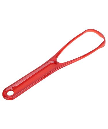 Buy Tongue Scraper - Plastic Tongue Cleaner & Brush for Fresh Breath | Heal Bad Breath for Adults & Kids (Red) - Buy Online on SooperMarket.com